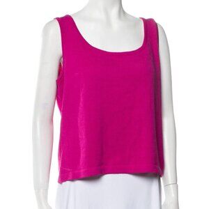 St John Knit Sleeveless Sweater Shell